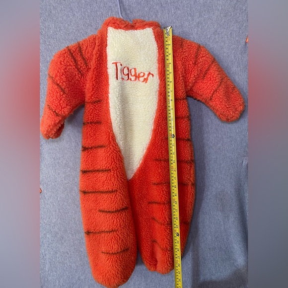 Vintage Disney Store Tigger Winnie The Pooh Halloween Costume Size 2T-4T - Picture 6 of 11